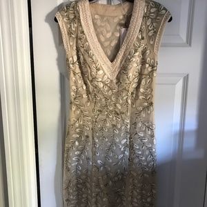 Sue Wong Beaded Dress, Size 2